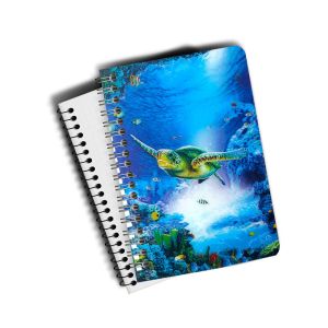 Light Weight 3d Cover Notebook / Custom Design Lenticular 3d Poster Notebook