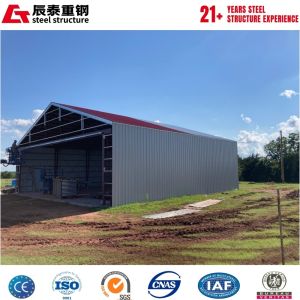 Corrosion-resistant Q355B large-span prefabricated steel structure aircraft