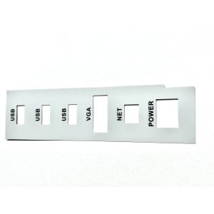 Wholesale PMS Matching PC Custom Graphic Overlays With 3M467 Rear Adhesive from china suppliers