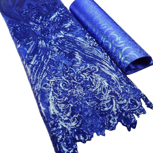 Supoo Tulle Lace with Sequins Fabric The Perfect Addition to African Market