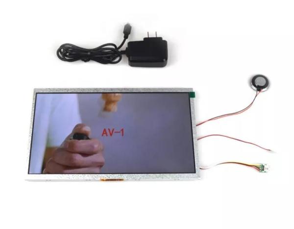 Quality 7 inch  TFT LCD display module 1024x600 color screen module with PCB and interface for sale