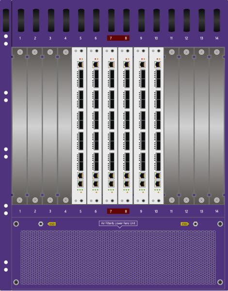 Quality Matrix Network Traffic Capture Packet Broker Plug in Module for Data Center Traffic Collection for sale