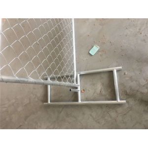 chain link temporary construction fence panels 6FT X 10F Mesh 2 3/8 " x 2 3/8" (