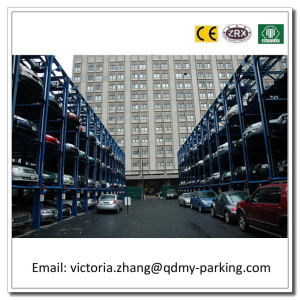 Elevated Car Parking System Hydraulic Multilevel Car Stacker Vertical Parking