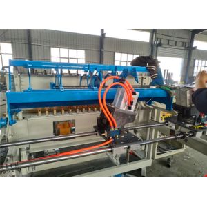 Construction Expanded Metal Mesh Machine / Chicken Wire Machine PLC Touch