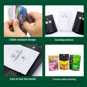 Child Proof Zipper Bag | High-Security Plastic Composite Reclosable Packaging