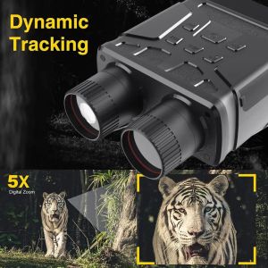 Infrared Night Vision Binoculars 5X Digital Zoom Scope