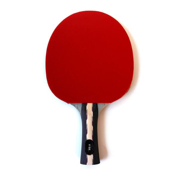 Tournament Table Tennis Rackets 7 Ply Inverted Rubber Performance Rate