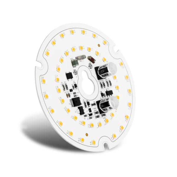 CRI95 Triac Dimming Round LED Module Diameter 70mm for Panel LED Retrofit