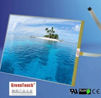 Quality Computer Monitor All In One Pc AIO Resistive Touch Panel Lcd Monitor Led Display for sale