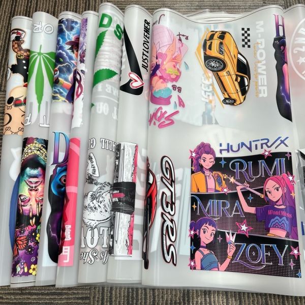 Machine Washable High Stretch Customizable Designs DTF Transfer Heat Transfer Sticker for Apparel