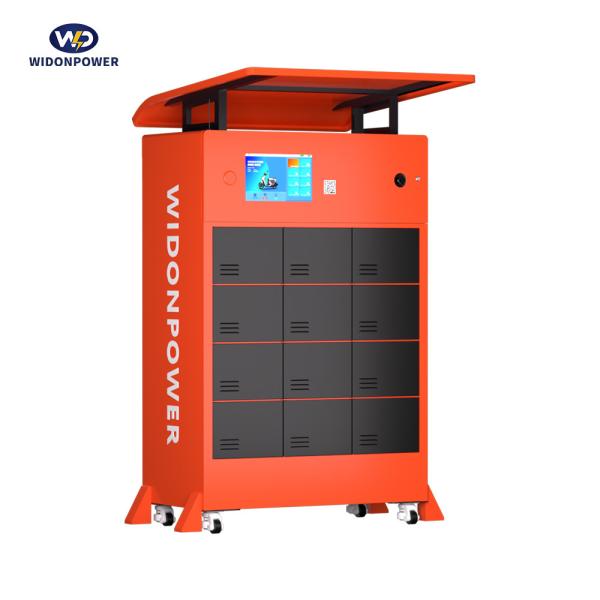 Continuously Served 30box Battery Swapping Station with Multi-Protection Safety