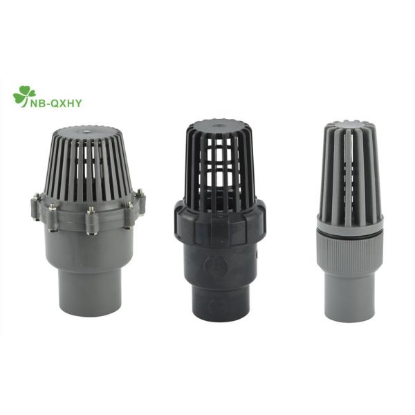 Plumbing Material Plastic PVC Foot Valve with Socket and Threaded Nominal Pressure Pn10