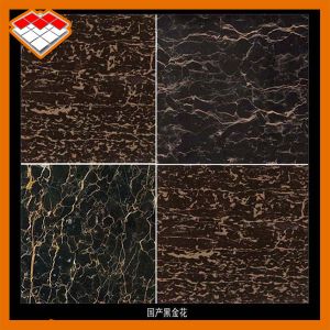 Athens Portoro Brown Marble Stone Slab Big Size Tiles Customized Size For Wall