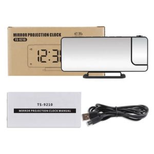 Intelligent Home Small Digital Wireless Room Thermometer Projection Weather