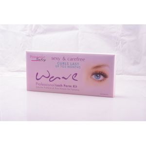 27.5*13*2.5 cm Pink Cosmetic Eyelash Perming Kit with cleaner and Silicone Rods