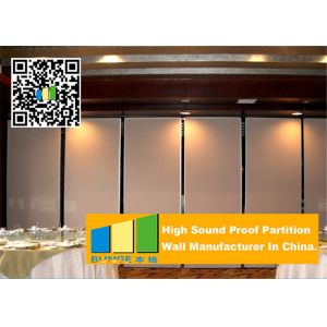 Aluminum Frame Wooden Partition Soundproof Movable Partitions For Multifunction