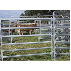 Portable Goat Fence Panels / Galvanized Livestock Fencing Simple Structure