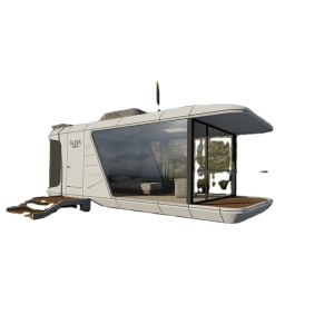 end Sunroom and Homestay Space Capsule House with Modern Design Steel Structure