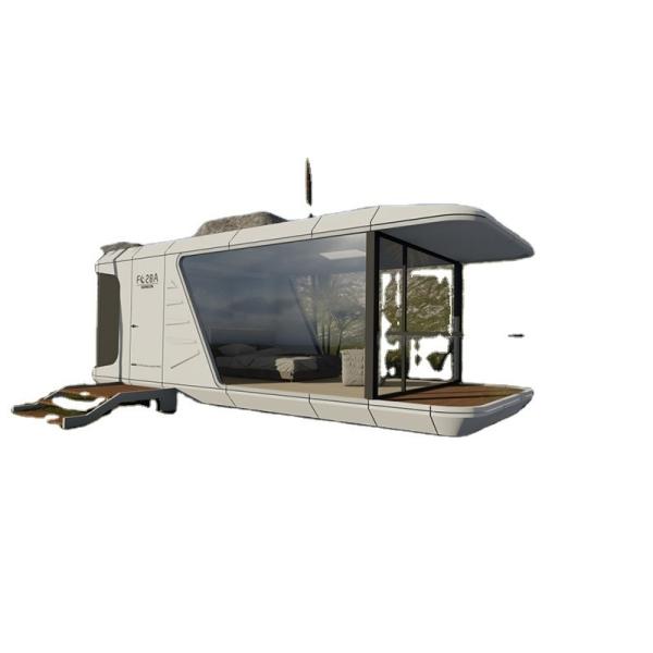 end Sunroom and Homestay Space Capsule House with Modern Design Steel Structure