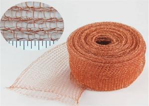 Wholesale 4 Wire Copper Knitted Wire Mesh For Distillation Copper from china suppliers