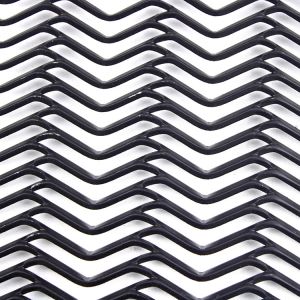 Custom Design Shape Expanded Aluminum Mesh Ceiling With Spraying Coated