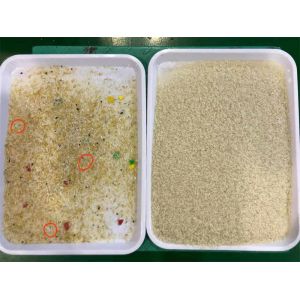 256 Channels AI Rice Sorting Machine 4 Chutes For 3 Times Sorting