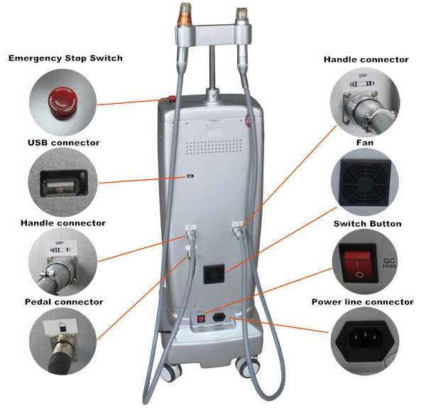 Fractional RF Microneedle for beauty spa