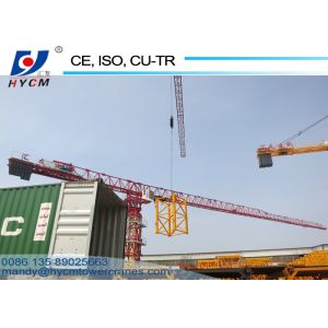Hot Sale 70m or 74m Jib Length QTP315 Flattop 18ton Topless Tower Crane