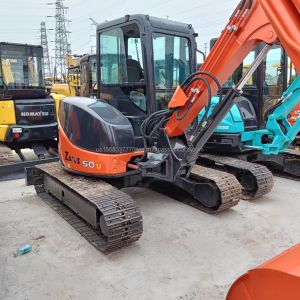 Hitachi ZX50u 5ton Mini Excavator with Original Hydraulic Pump and 0-2000