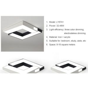 Modern LED Ceiling Lights For Living Room Bedroom overhead lamp fixtures (WH-MA