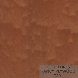 Customized Burl Veneer Plywood Board Fancy Root Canal Veneer