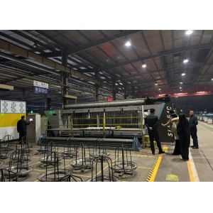 5.4m Wide Gabion Machine CNC 3 Twists 5 Twists 11KWx4 15KWx1 Motor Power