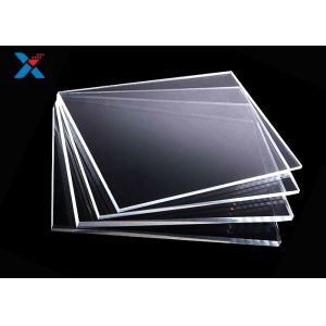 Transparent Scratch Resistant Acrylic Sheet UV Hard Coated Plexi Glass
