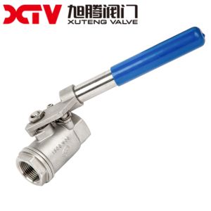 Spring Return Quick Return Sampling Ball Valve with PTFE Seat and Manual Driving
