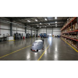 China High Performance 60L Floor Scrubber Engineered For Factory And Warehouse Cleaning on sale