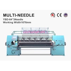 Heavy Duty Industrial Sewing Machine , 3.5KW CNC Quilting Machine For Sleeping