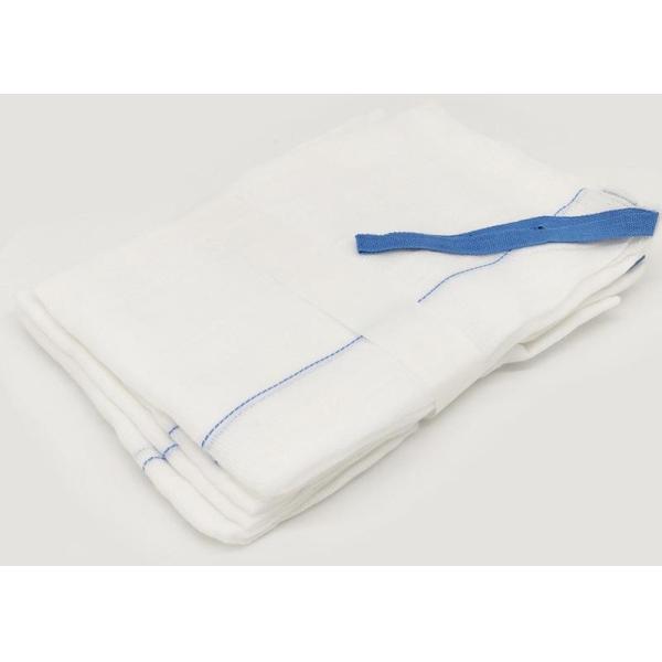 Quality 4ply 8ply Medical Gauze Pads Non Sterile Folded Edges With Liquid Absorbing for sale