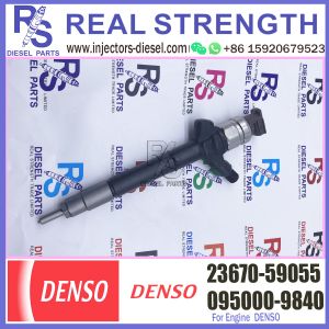 1VD-FTV DENSO Diesel Injector 095000-9840 DCRI109840 23670-51070 23670-59055