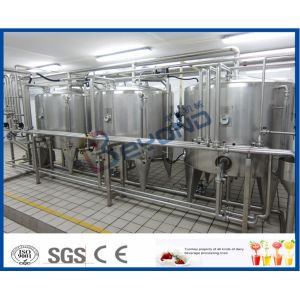 Tubular UHT Sterilizing Mango Processing Line With Aseptic Filling Machine
