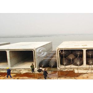 Floating Lift Rubber Air Bags Length Customized Pipline Blocking Airbag