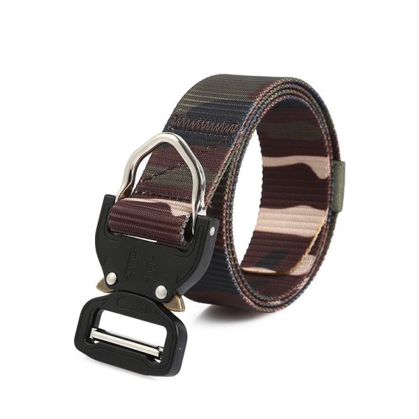 OEM Military Tactical Canvas Belt Meisai Hiking 3.8cm Army Web Belt