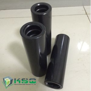 Quarrying / Mining T38 Drill Coupling , Sleeve / Long Hole Drilling Tools