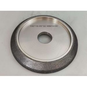 Wholesale Electroplated CBN Grinding Wheels For Band Saw With 19.05 Inner Hole B151 Diameter 150 from china suppliers