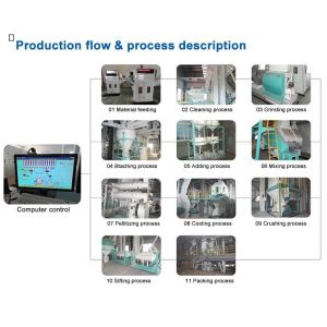 6mm 8mm 3tph Chicken Feed Pellet Machine Sheep Duck Feed Machine