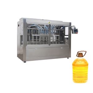 High Speed Automatic Oil Filling Machine Pneumatic Edible Oil Packaging Machine