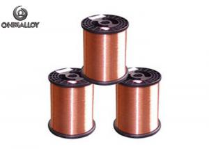 China Copper Nickel Alloy Wire NC005 CuNi2 Wire Strip Low Temperature Heating Long Service Time on sale