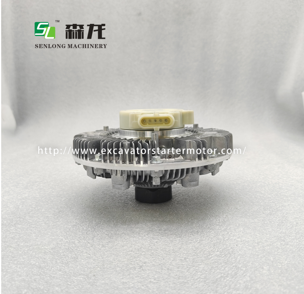 Pro-Grade Viscous Fan Clutch for New Holland T6/Maxxum/Impuls CVT Series (T6.145-T6.180, 6150 Impuls CVT) - Direct Replacement 47560858 | Durable &