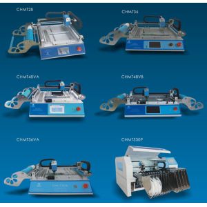 Wholesale high speed desktop SMT Pick And Place Machine 6 Models CHMT series from china suppliers