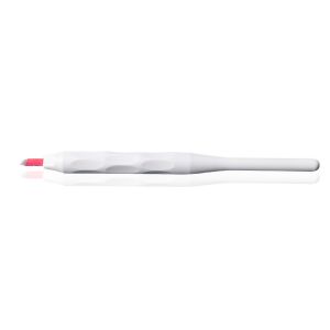 Wholesale Oval White Disposable Hand Tool Eyebrow Permanent Makeup Pen Manual #12 Blade from china suppliers